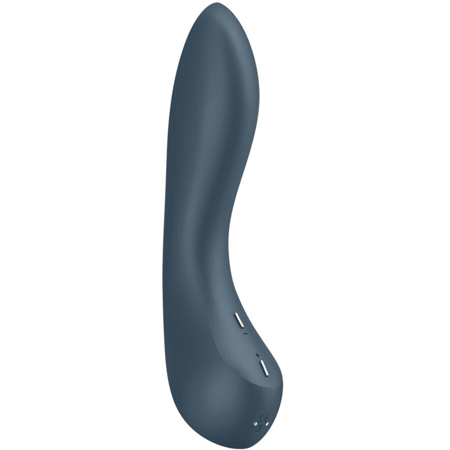 SATISFYER - VIBRATEUR PROGRAMME 12 VIBRATIONS G-SPOT WAVE 4 GRIS FONCÉ SATISFYER - VIBRATEUR PROGRAMME 12 VIBRATIONS G-SPOT WAVE 4 GRIS FONCÉ – Image 1