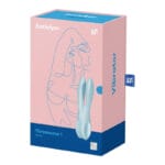 SATISFYER - VIBRATEUR THREESOME 1 BLEU – Image 5