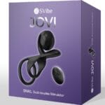 SNAIL VIBE - JOVI BAGUE POUR COUPLES TÉLÉCOMMANDE NOIRE – Image 8