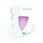 STERCUP - COUPE MENSTRUELLE EN SILICONE FDA LILAS - TAILLE L – Image 5