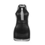 SUBBLIME - 955489 ROBE DOS NU AVEC TRANSPARENCES NOIRE L/XL – Image 4