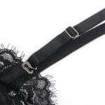 SUBBLIME - 955502 BODY EN DENTELLE AVEC NŒUDS ET JARRETELLES NOIR L/XL – Image 8