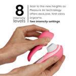 WOMANIZER - LIBERTY 2 STIMULATEUR DE CLITORIS ET ASPIRATION ROSE – Image 5